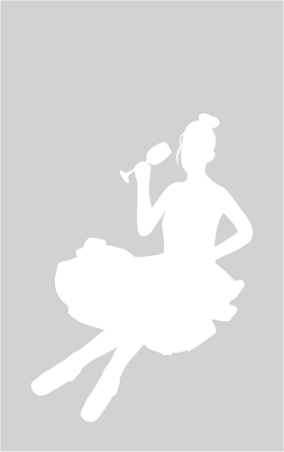 Lazy Ballerina Winery Logo